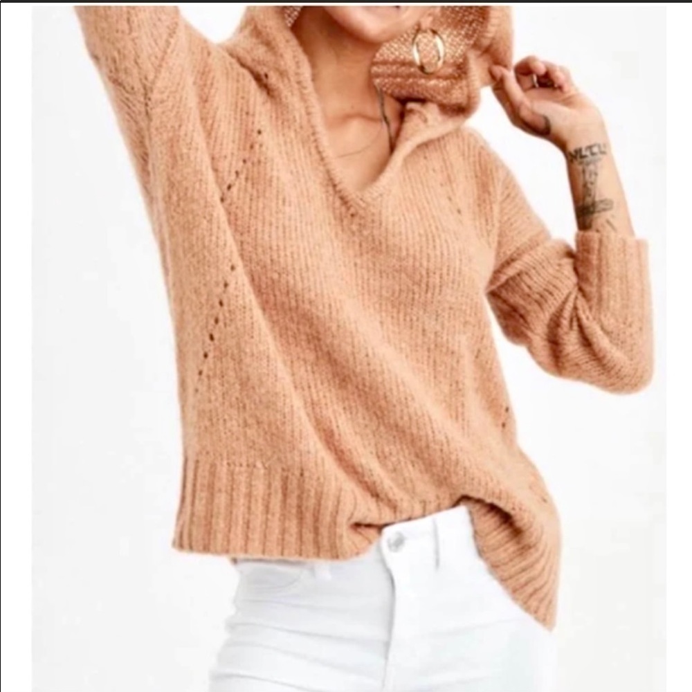 American Eagle Jegging Fit Wool Blend Hoodie M